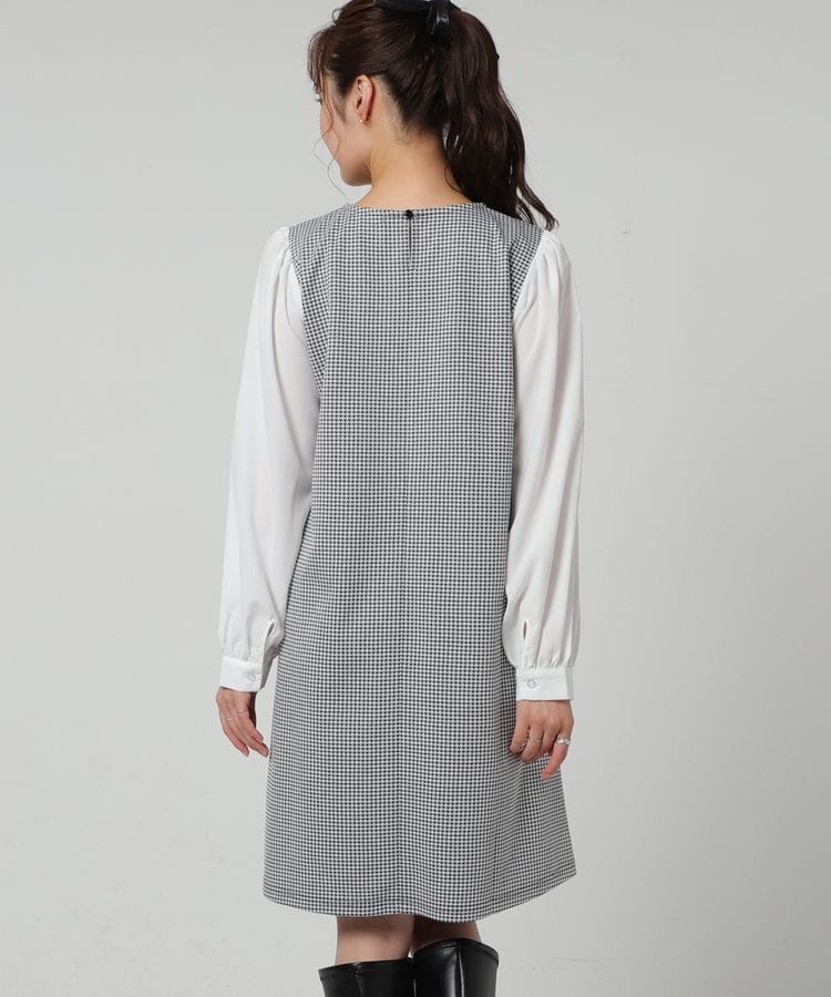 ハニーズ公式通販 異素材ワンピース ワンピース Honeys Online Shop レディースファッション通販