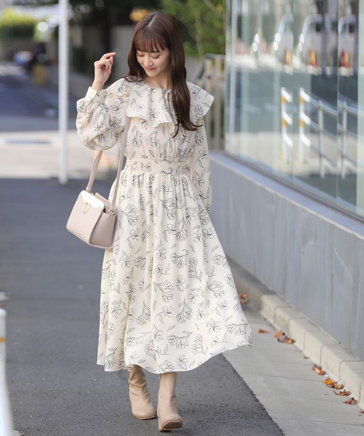 定番 Honeys Mサイズ 花柄 ワンピース lepiceriedeshalles.coop