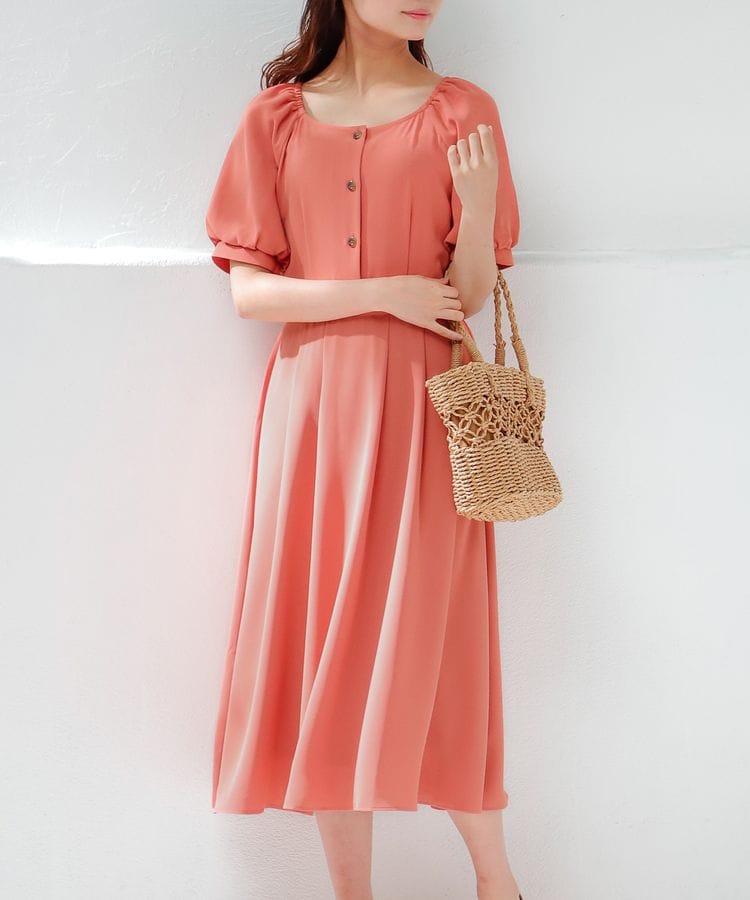 ハニーズ公式通販 前釦ワンピース ワンピース Honeys Online Shop レディースファッション通販