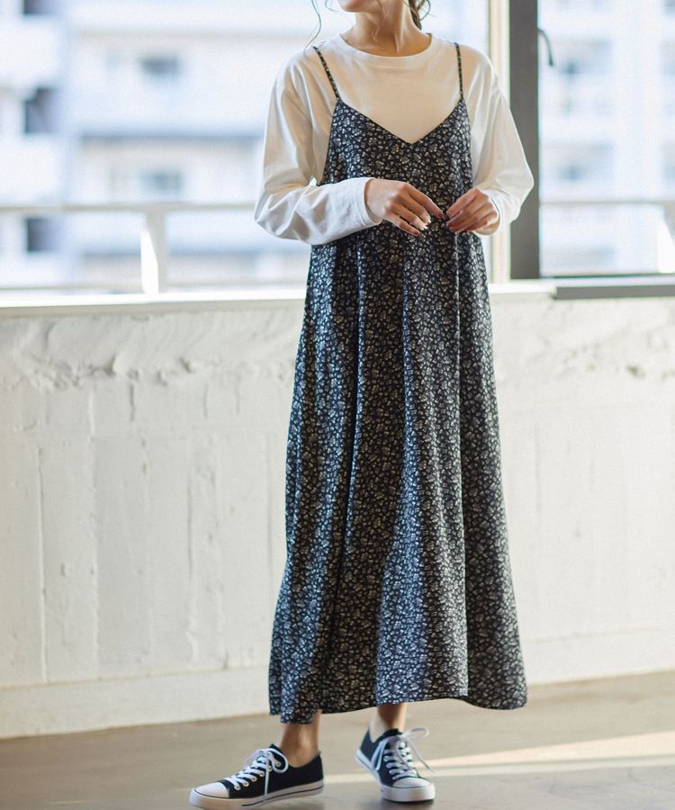 ハニーズ公式通販 総柄キャミワンピース ワンピース Honeys Online Shop レディースファッション通販