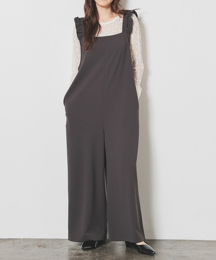 肩フリルオールインワン: ボトムス｜ハニーズ公式通販