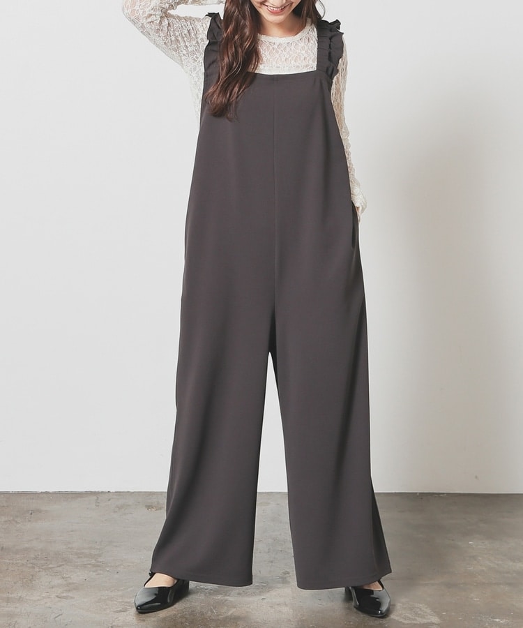 HOLIDAY ♡フリルオールインワン【1】 dazzlin オールインワン ハートチュールフリルオールインワン