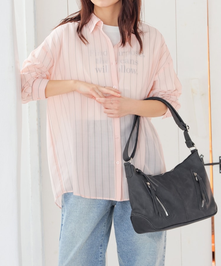 Tシャツ付シアーシャツ