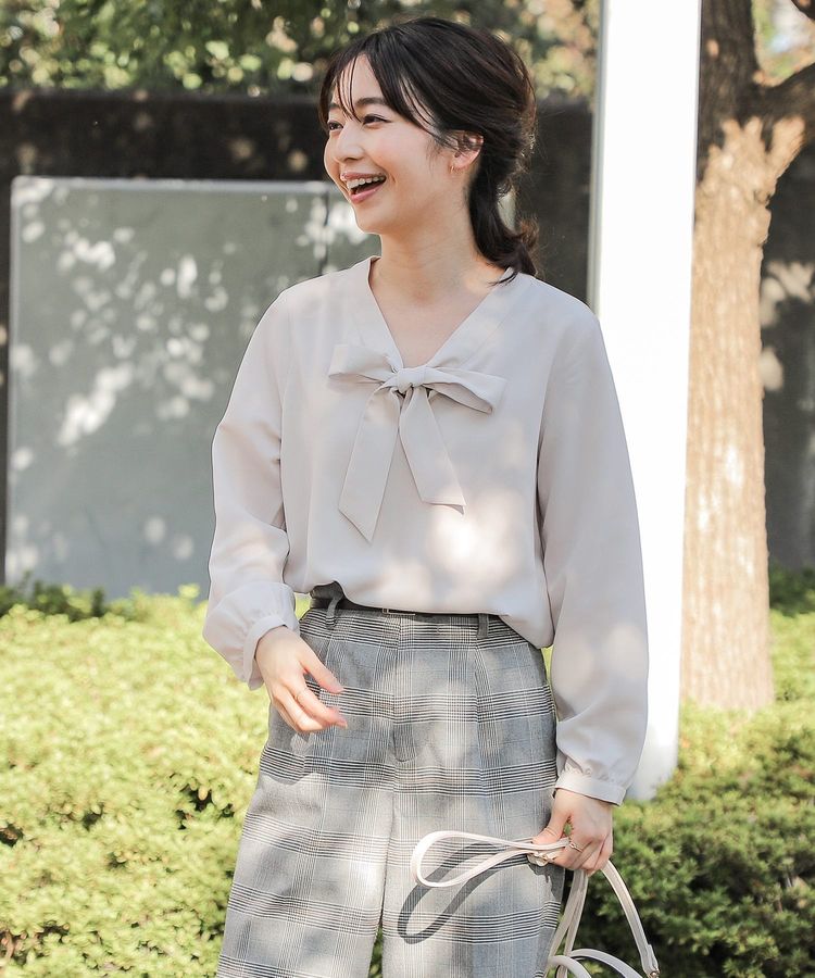 ハニーズ公式通販 ボウタイブラウス トップス Honeys Online Shop レディースファッション通販