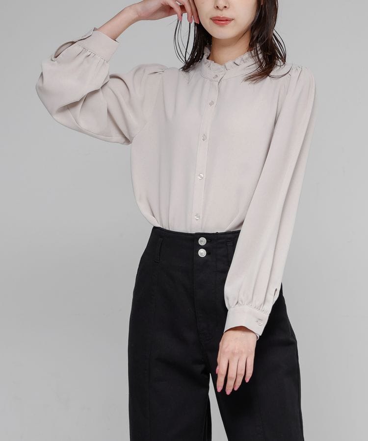 ハニーズ公式通販】ハイネックブラウス: トップス－Honeys Online Shop－レディースファッション通販