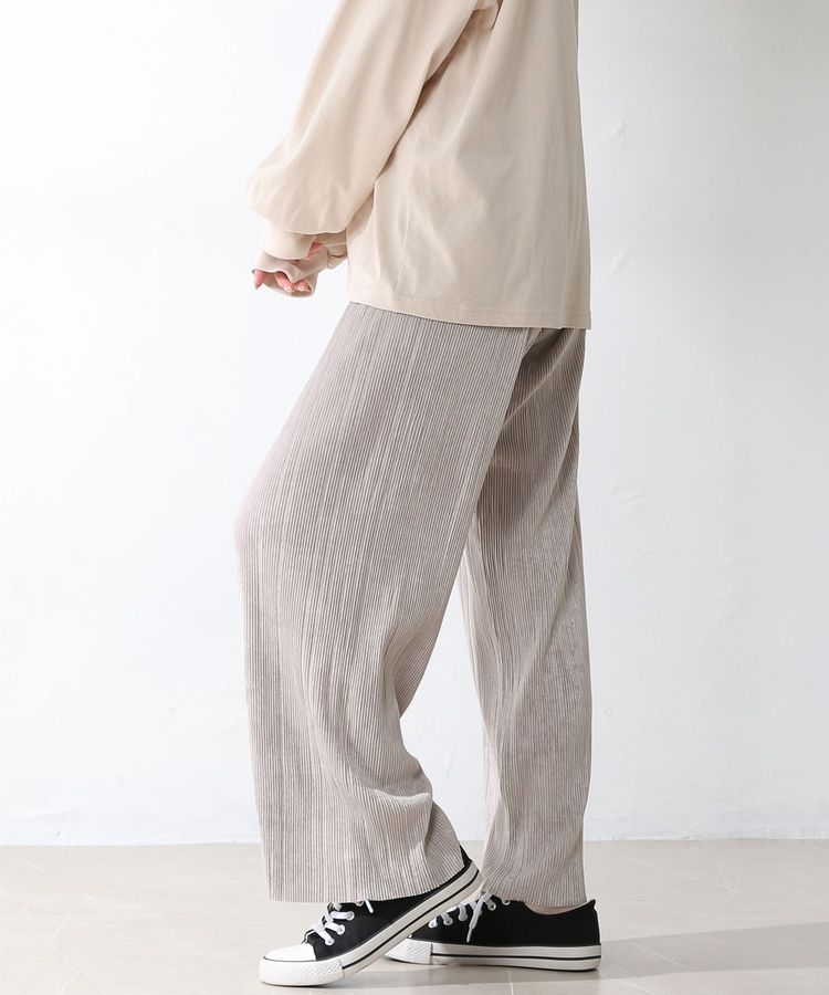 ハニーズ公式通販 ベロアプリーツパンツ Web限定llサイズ有 ボトムス Honeys Online Shop レディースファッション通販