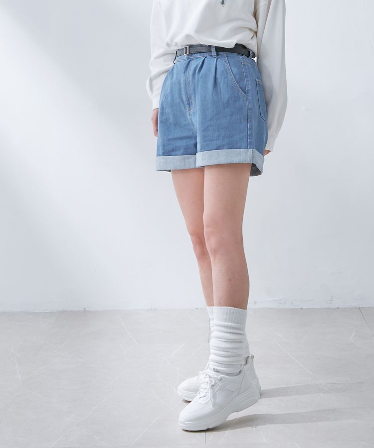 ハニーズ公式通販】デニムショートパンツ: ボトムス－Honeys Online Shop－レディースファッション通販