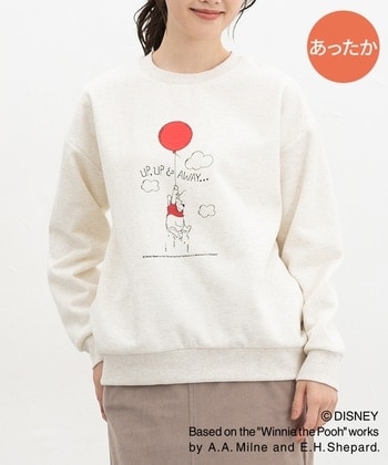 【Honeys公式 / ハニーズ】プーさん/ゆるトップス レディース M オートミール プチプラ 【Honeys公式 / ハニーズ】プーさん/ゆるトップス レディース M オートミール プチプラ