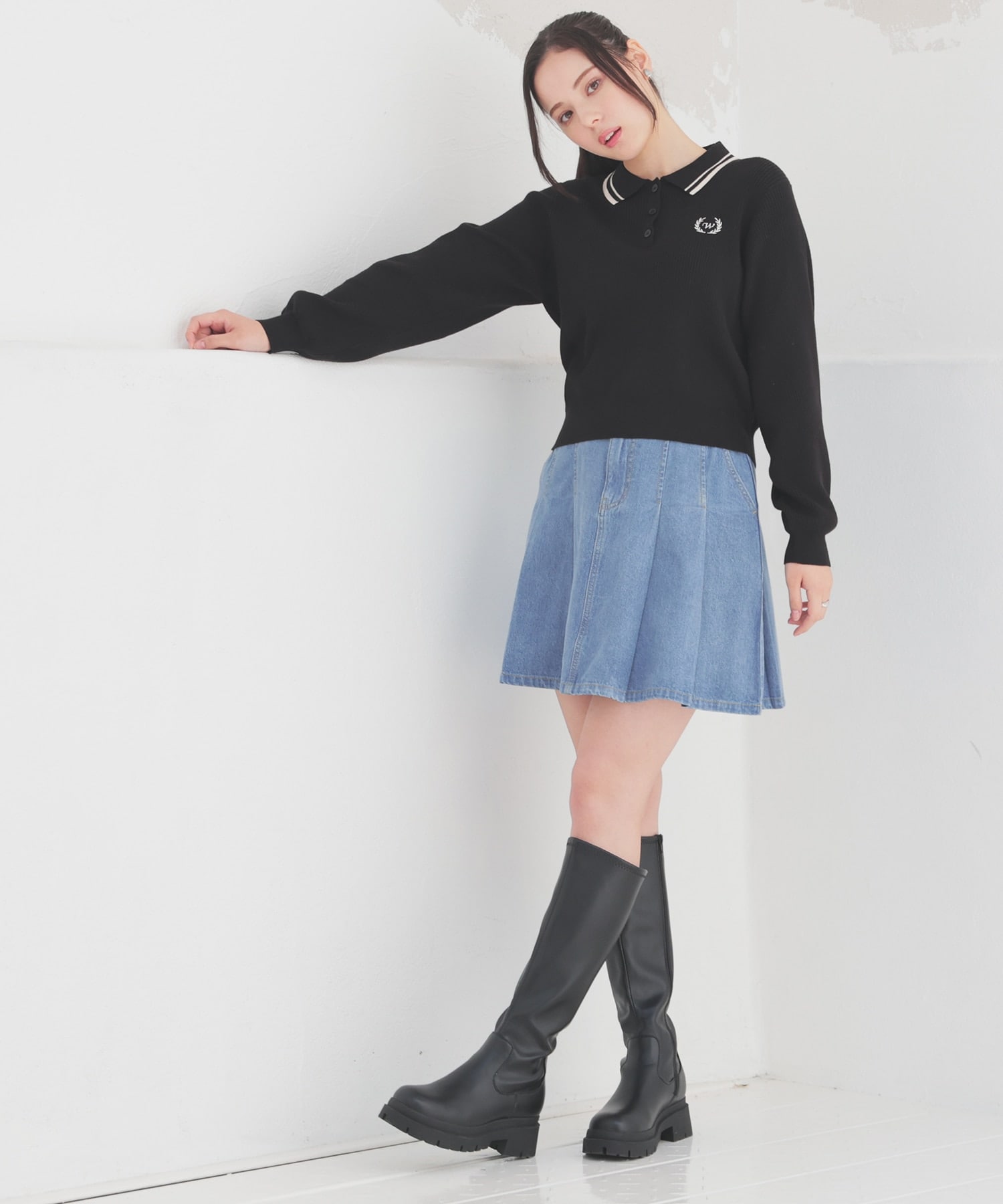 デニムミニスカート: ボトムス|ハニーズ公式通販 デニムミニスカート: ボトムス|ハニーズ公式通販