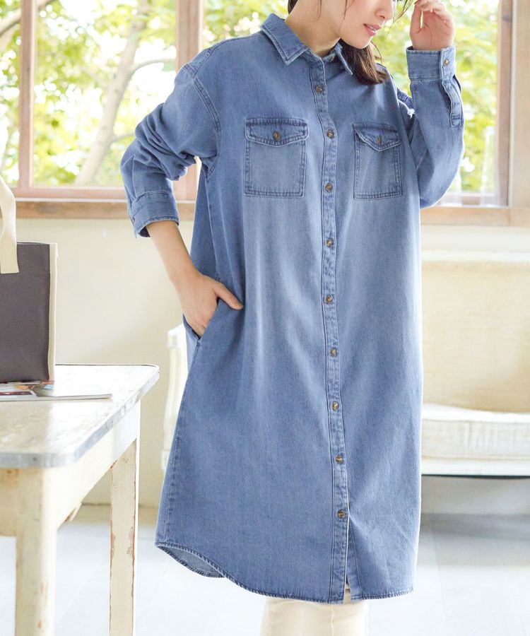 ハニーズ公式通販 デニムシャツワンピース ワンピース Honeys Online Shop レディースファッション通販 ハニーズ公式通販 デニムシャツワンピース ワンピース Honeys Online Shop レディースファッション通販