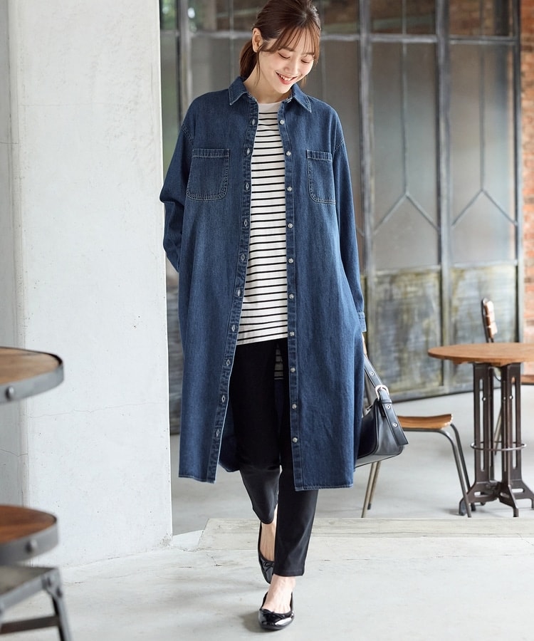 デニムシャツワンピース: ワンピース｜ハニーズ公式通販