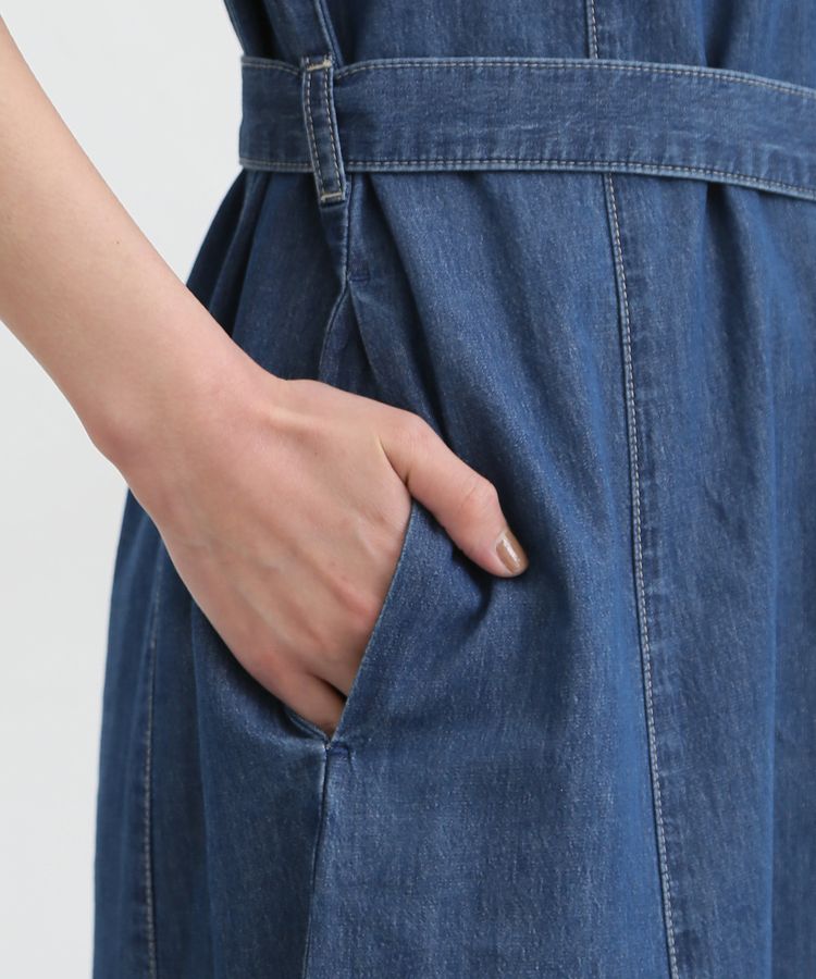 ハニーズ公式通販】デニムワンピース: ワンピース-Honeys Online Shop