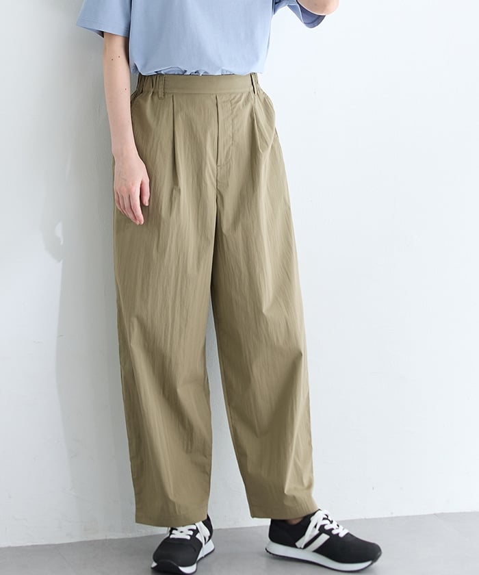 【Honeys公式 / ハニーズ】イージーカーブパンツ レディース M カーキ プチプラ 【Honeys公式 / ハニーズ】イージーカーブパンツ レディース M カーキ プチプラ