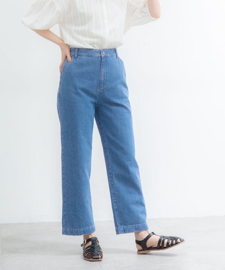 ハニーズ公式通販】デニムストレートパンツ: ボトムス－Honeys Online Shop－レディースファッション通販
