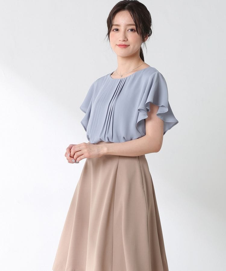 ハニーズ公式通販 プリーツ使いトップス トップス Honeys Online Shop レディースファッション通販