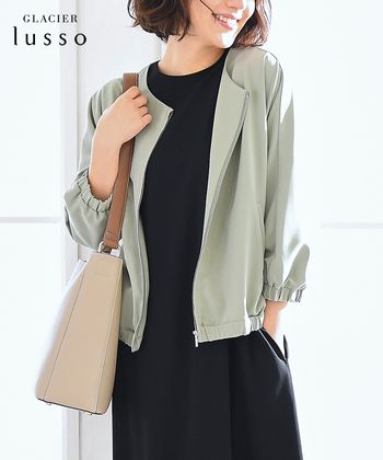 A970 ロシアリス シルク 毛皮 リアルファー ライナーコート ブルゾン