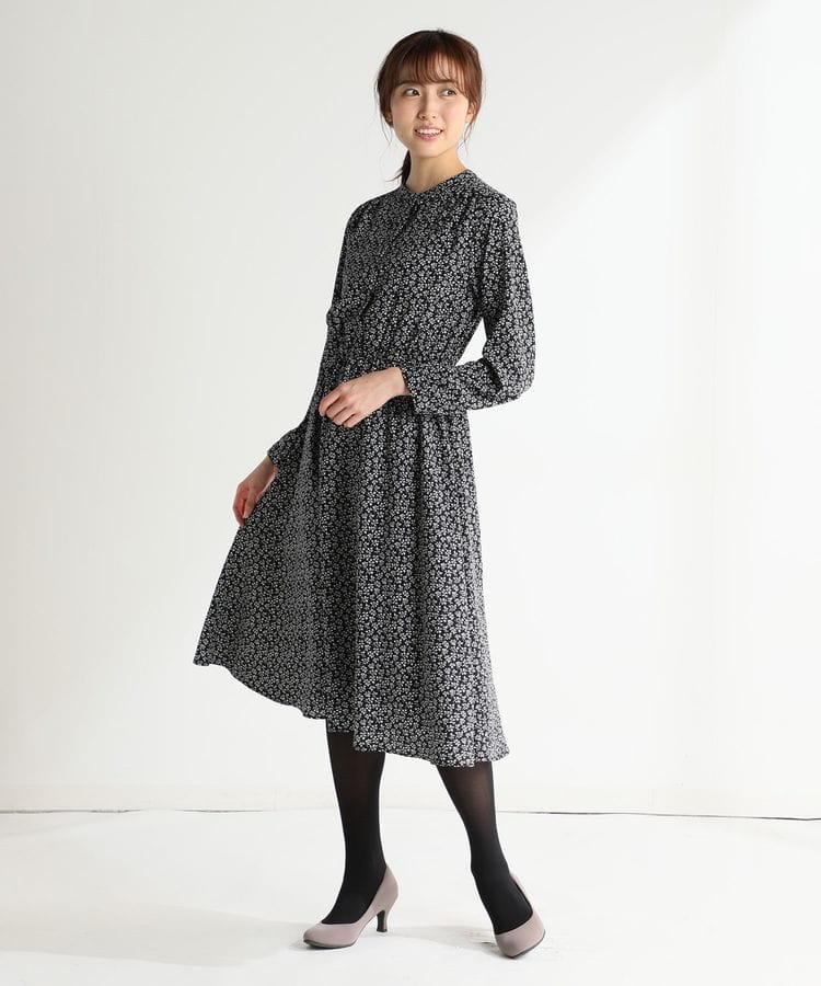 ハニーズ公式通販 バンドカラーワンピース ワンピース Honeys Online Shop レディースファッション通販