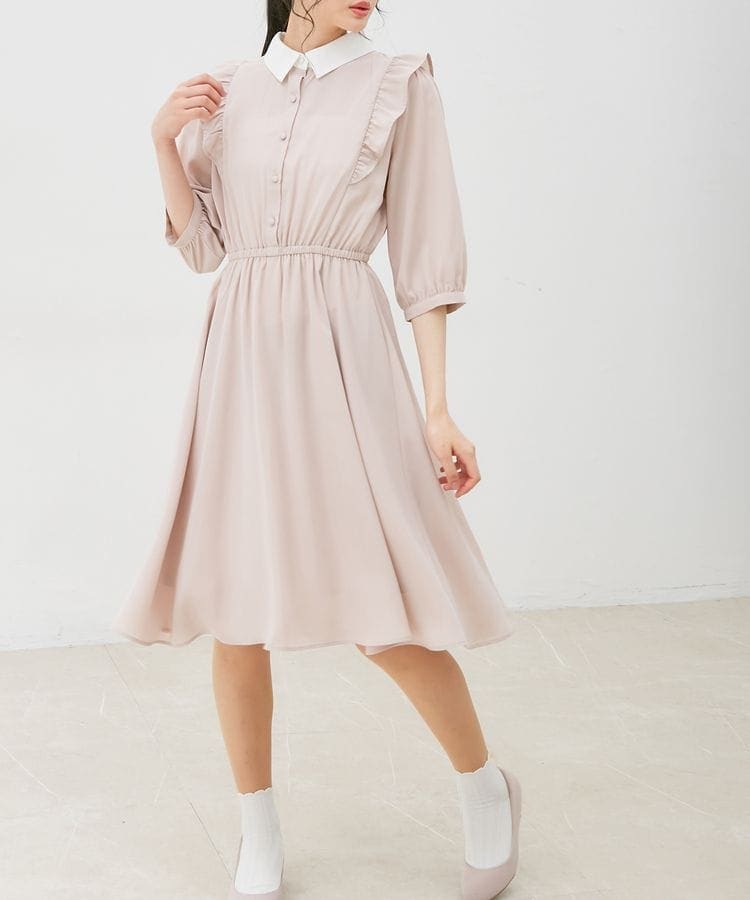 ハニーズ公式通販 衿付ワンピース ワンピース Honeys Online Shop レディースファッション通販