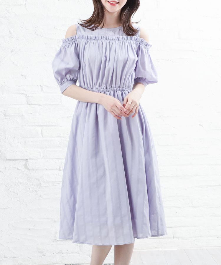 ハニーズ公式通販】肩開きワンピース: ワンピース-Honeys Online Shop
