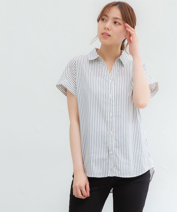 ハニーズ公式通販 スキッパーシャツ トップス Honeys Online Shop レディースファッション通販 ハニーズ公式通販 スキッパーシャツ トップス Honeys Online Shop レディースファッション通販