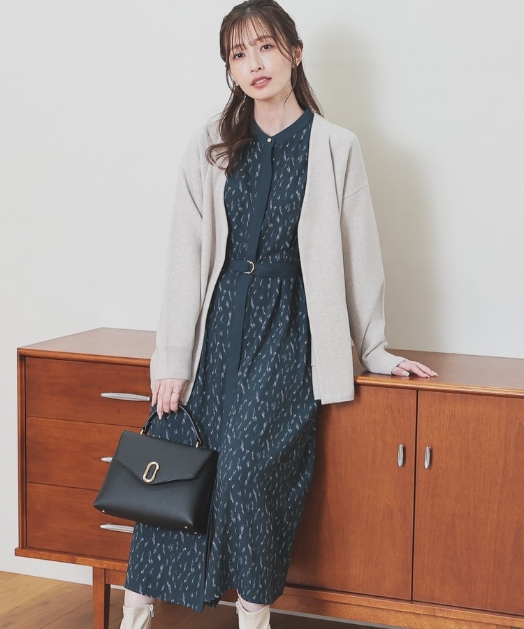 アート柄ワンピース