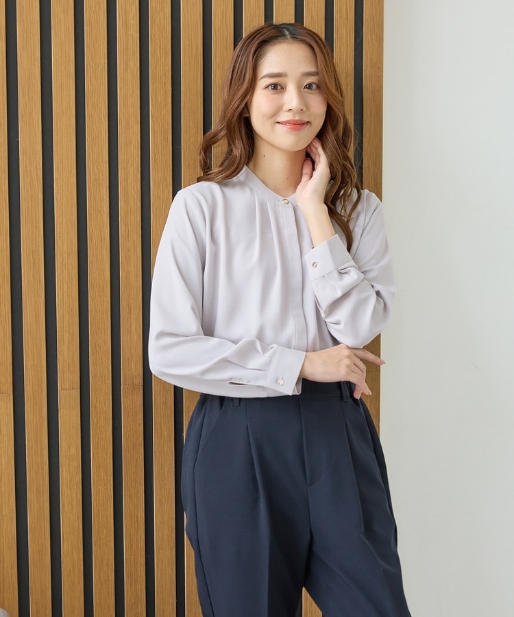 ボウズ ショート丈オーバーブラウス[女性用](32-24245) | 株式会社ボストン