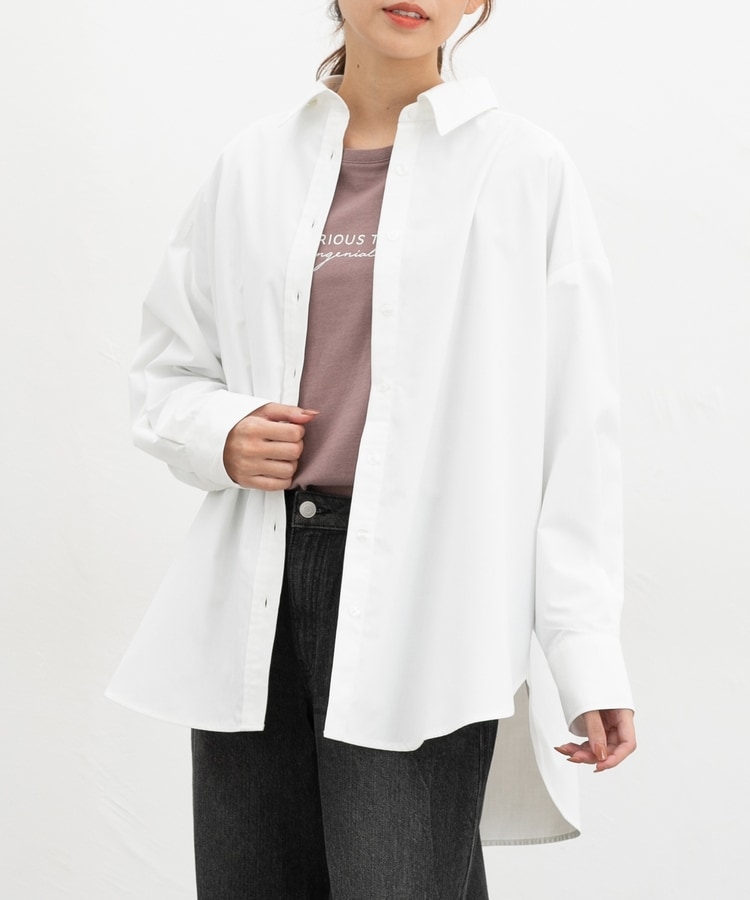 ゆるチュニックシャツ: トップス｜ハニーズ公式通販