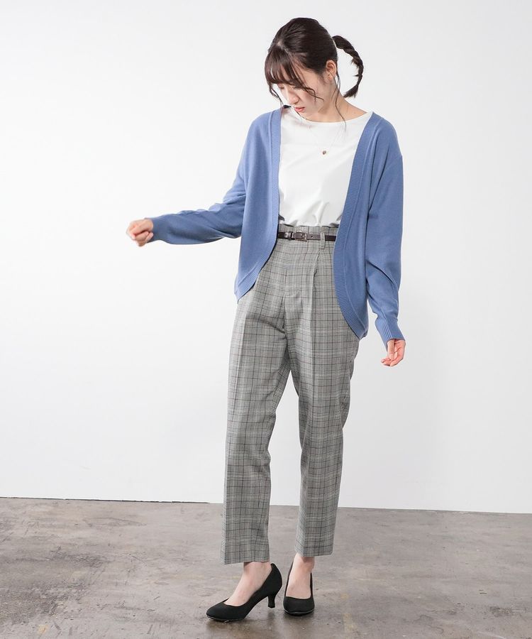 ハニーズ公式通販 チェックテーパードパンツ ボトムス Honeys Online Shop レディースファッション通販