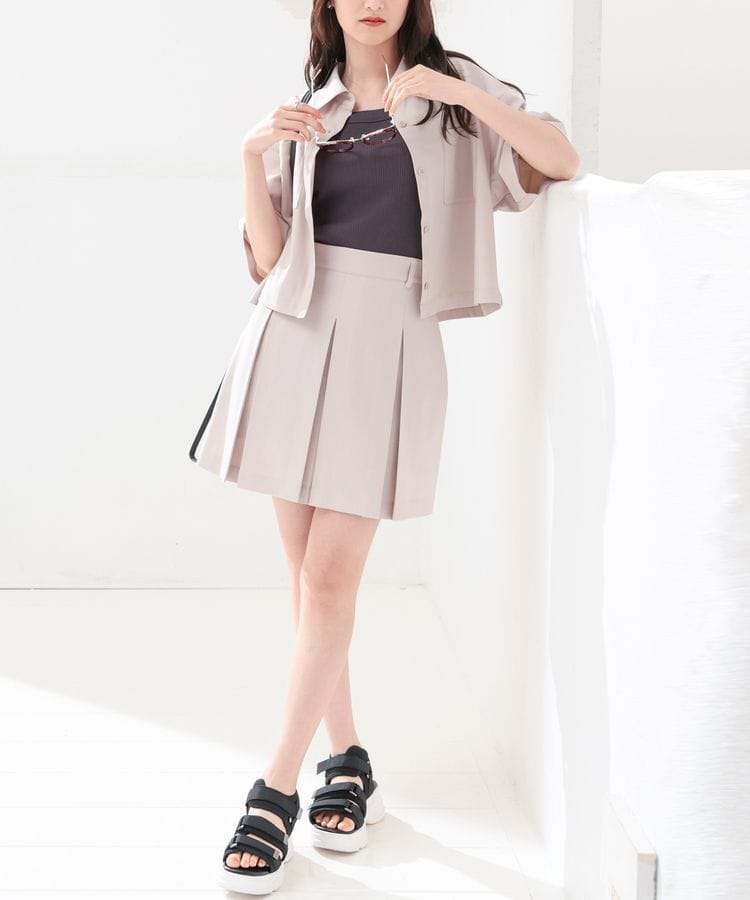 ハニーズ公式通販】ボックスプリーツスカート: ボトムス－Honeys  