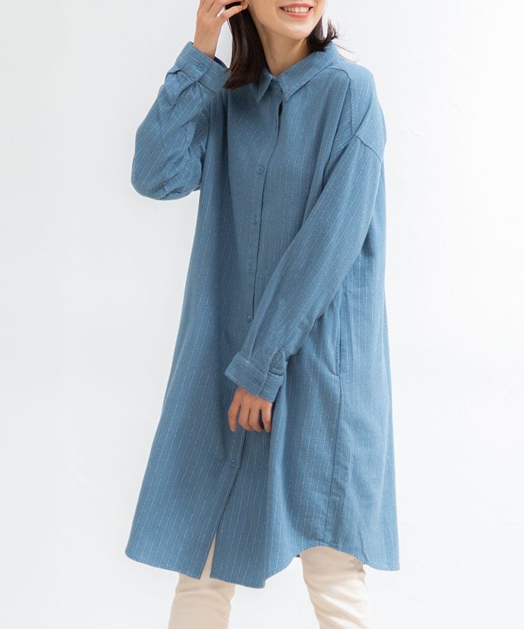 ハニーズ公式通販】シャツワンピース: ワンピース－Honeys Online Shop 