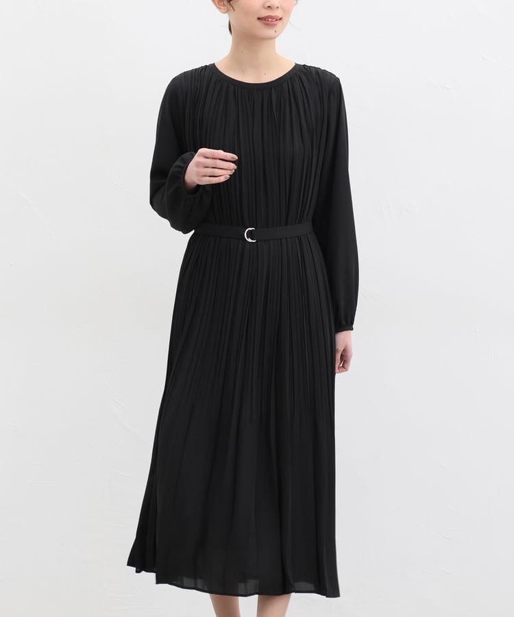 プリーツ使いワンピース: ワンピース｜ハニーズ公式通販 