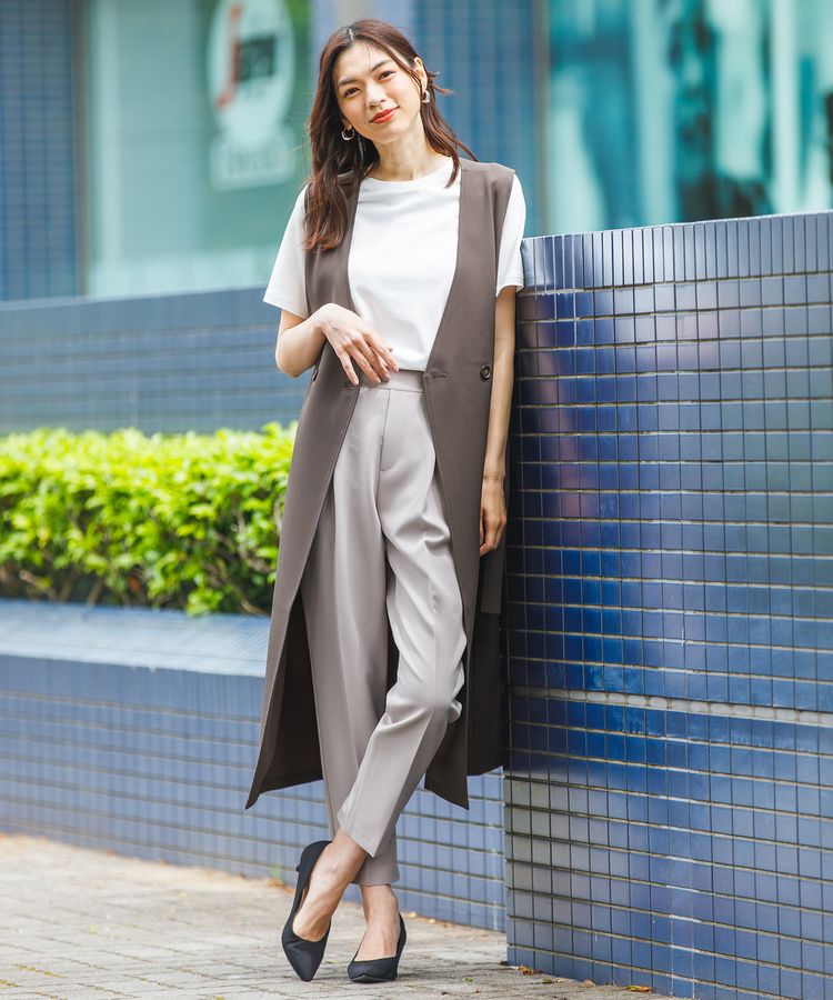 ハニーズ公式通販】ロングジレ: アウター-Honeys Online Shop