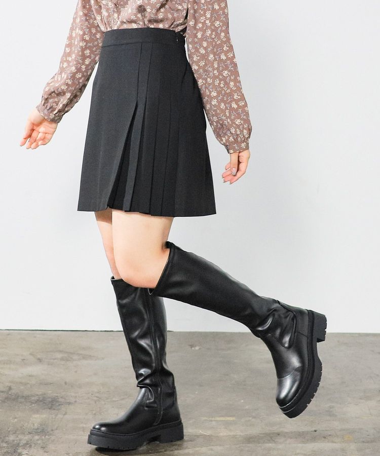 ハニーズ公式通販 部分プリーツミニスカート ボトムス Honeys Online Shop レディースファッション通販