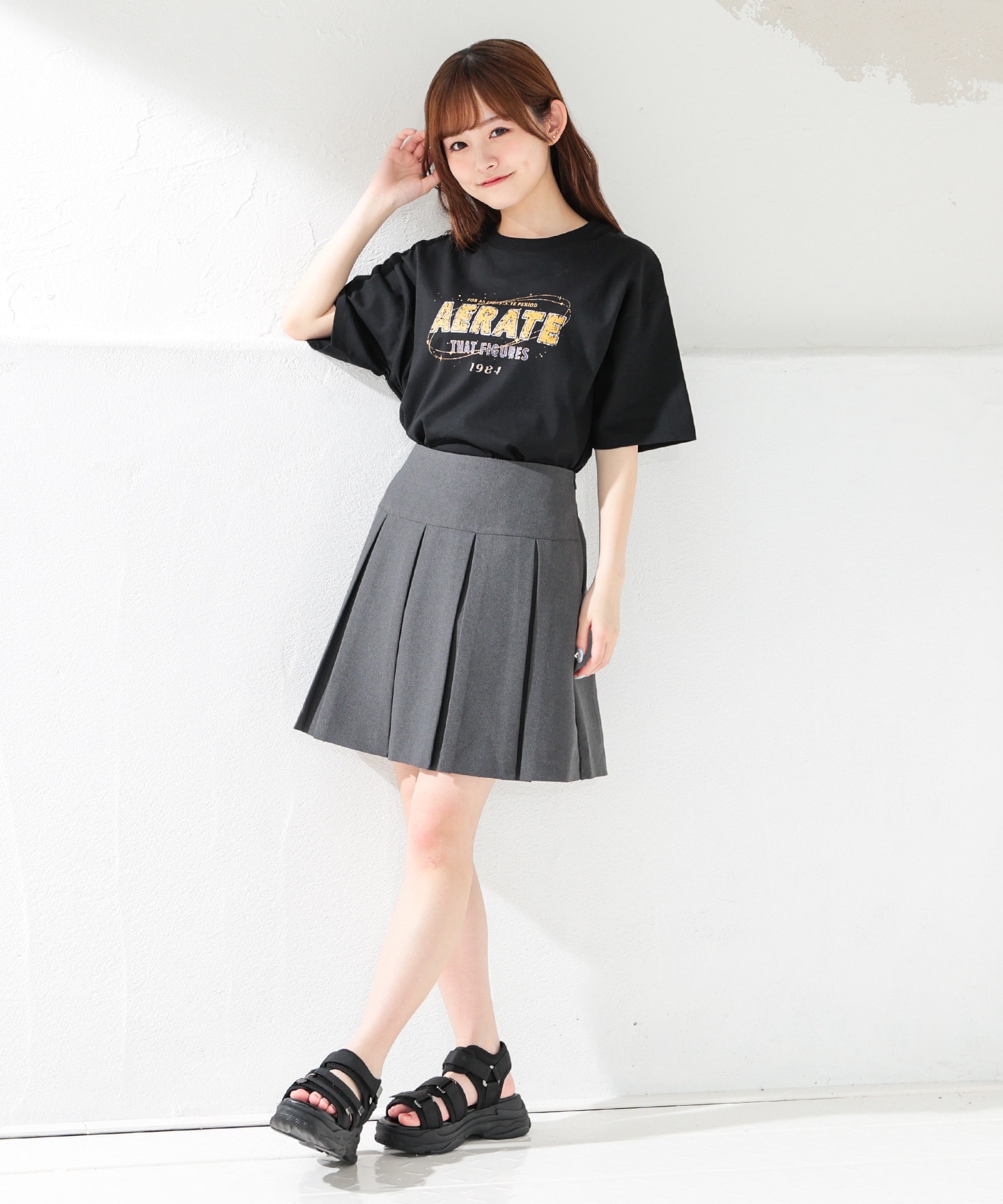 プリーツミニスカート: ボトムス｜ハニーズ公式通販