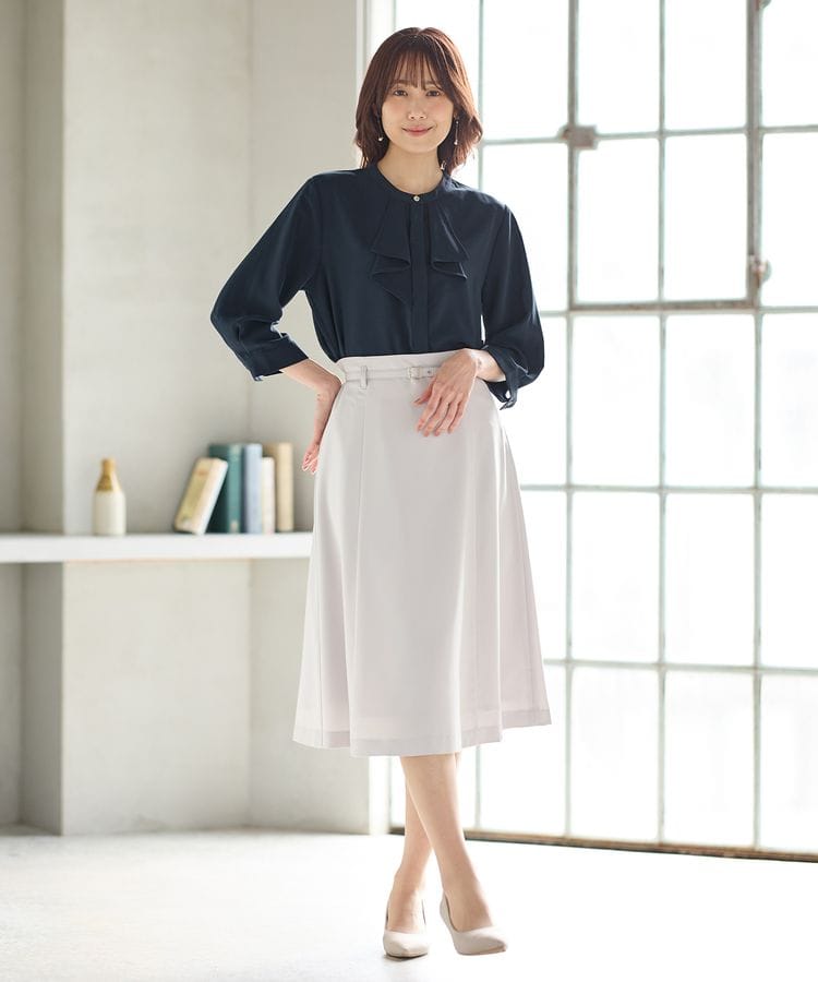 ハニーズ公式通販】ベルト付フレアスカート: ボトムス－Honeys Online  