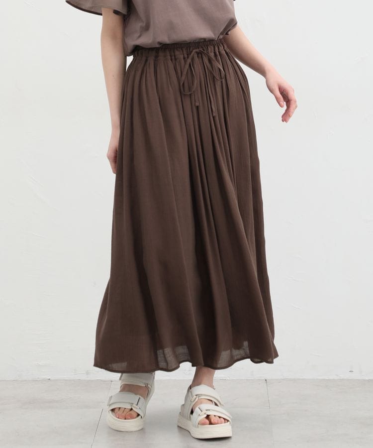 ハニーズ公式通販】ロングギャザースカート: ボトムス－Honeys Online  