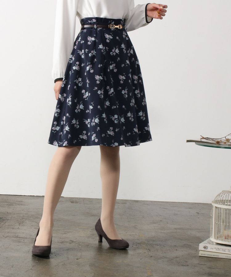 ハニーズ公式通販 花柄フレアスカート ボトムス Honeys Online Shop レディースファッション通販