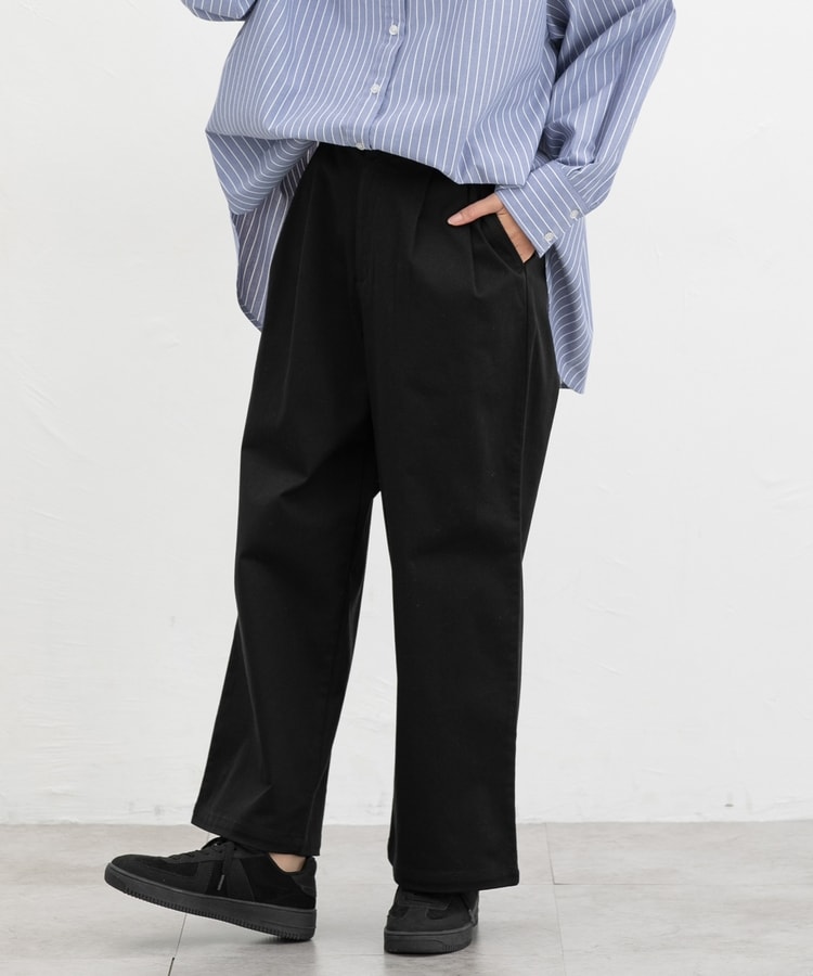 チノワイドストレート(股下63cm)