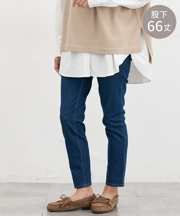 【Honeys公式 / ハニーズ】スリムデニムスキニー(股下66cm) レディース S ライトインディゴ プチプラ 【Honeys公式 / ハニーズ】スリムデニムスキニー(股下66cm) レディース S ライトインディゴ プチプラ