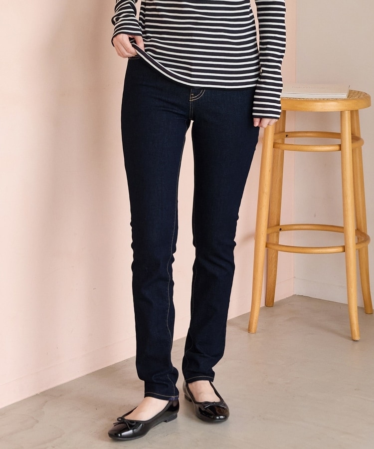 スリムデニムスキニー(股下75cm)