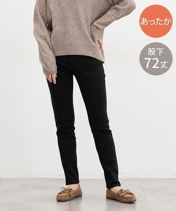 【Honeys公式 / ハニーズ】暖デニムスキニー(股下72cm) レディース M ブラック プチプラ 【Honeys公式 / ハニーズ】暖デニムスキニー(股下72cm) レディース M ブラック プチプラ