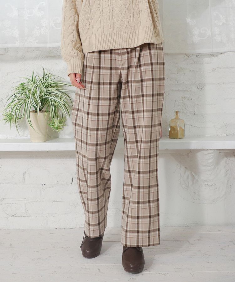 ハニーズ公式通販 ベルト付ストレートパンツ Web限定llサイズ有 ボトムス Honeys Online Shop レディースファッション通販