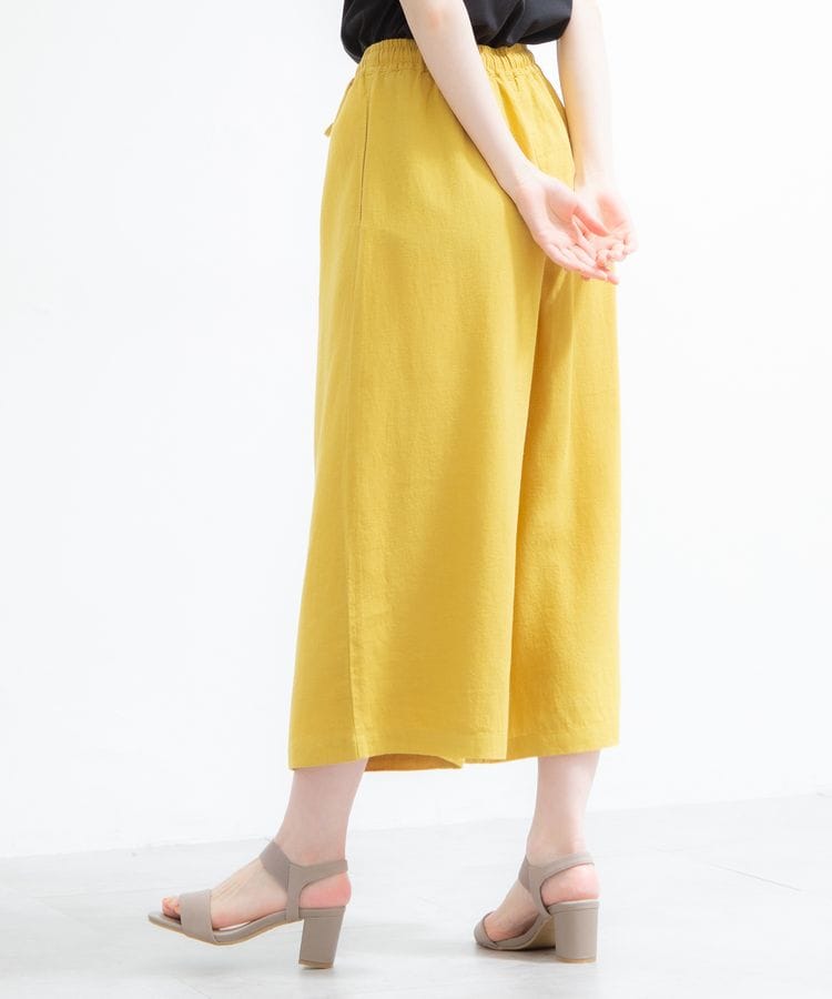 ハニーズ公式通販 麻混ガウチョパンツ ボトムス Honeys Online Shop レディースファッション通販