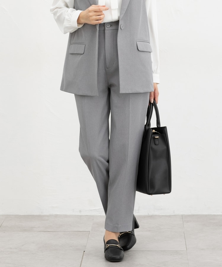 センタープレスパンツ(股下63cm)