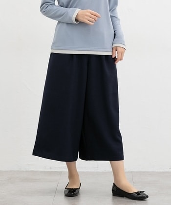 【Honeys公式 / ハニーズ】ガウチョパンツ レディース L ネイビー プチプラ 【Honeys公式 / ハニーズ】ガウチョパンツ レディース L ネイビー プチプラ