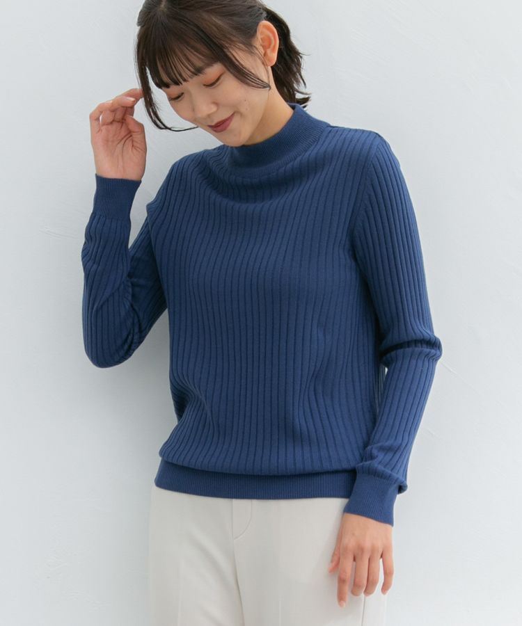 ハニーズ公式通販】あったかリブ編ハイネック: トップス－Honeys Online Shop－レディースファッション通販