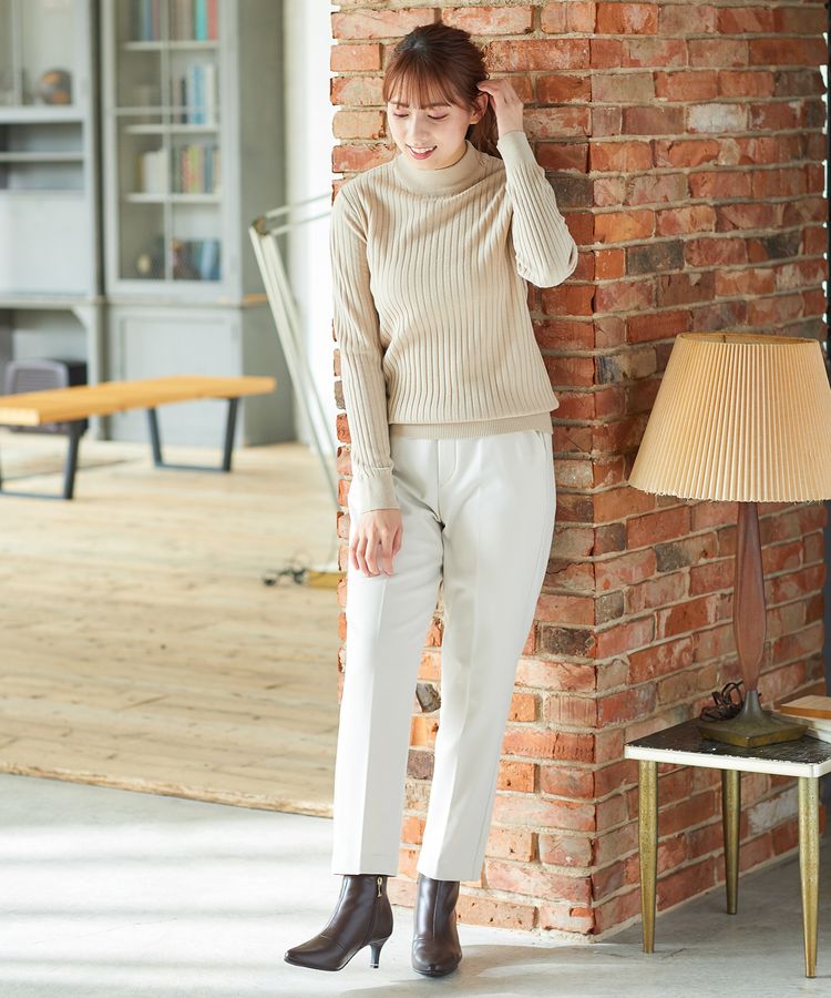 ハニーズ公式通販】あったかリブ編ハイネック: トップス－Honeys Online Shop－レディースファッション通販