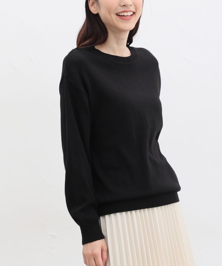 あったかクルーネック