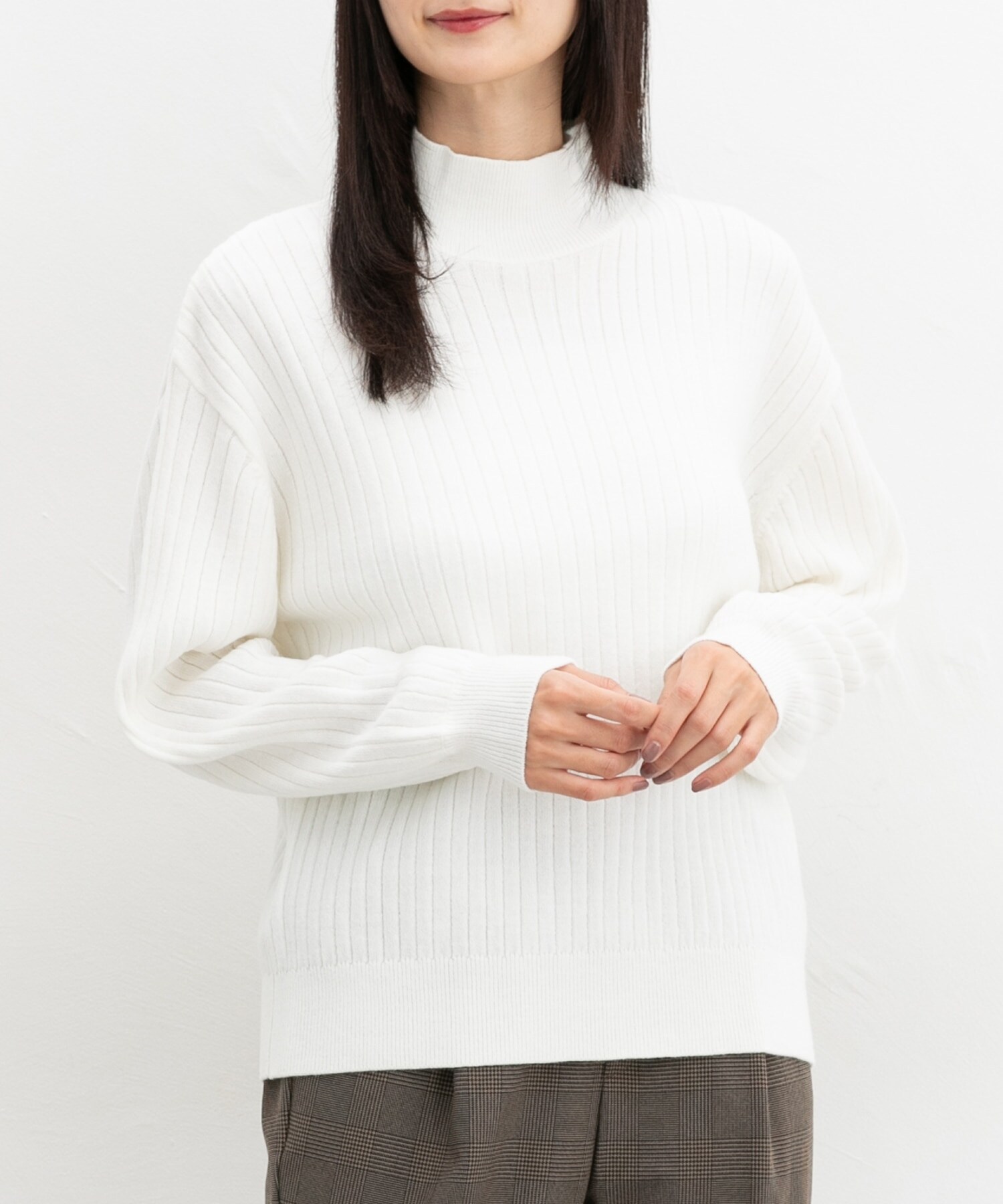 あったかリブ編ハイネック: トップス｜ハニーズ公式通販 