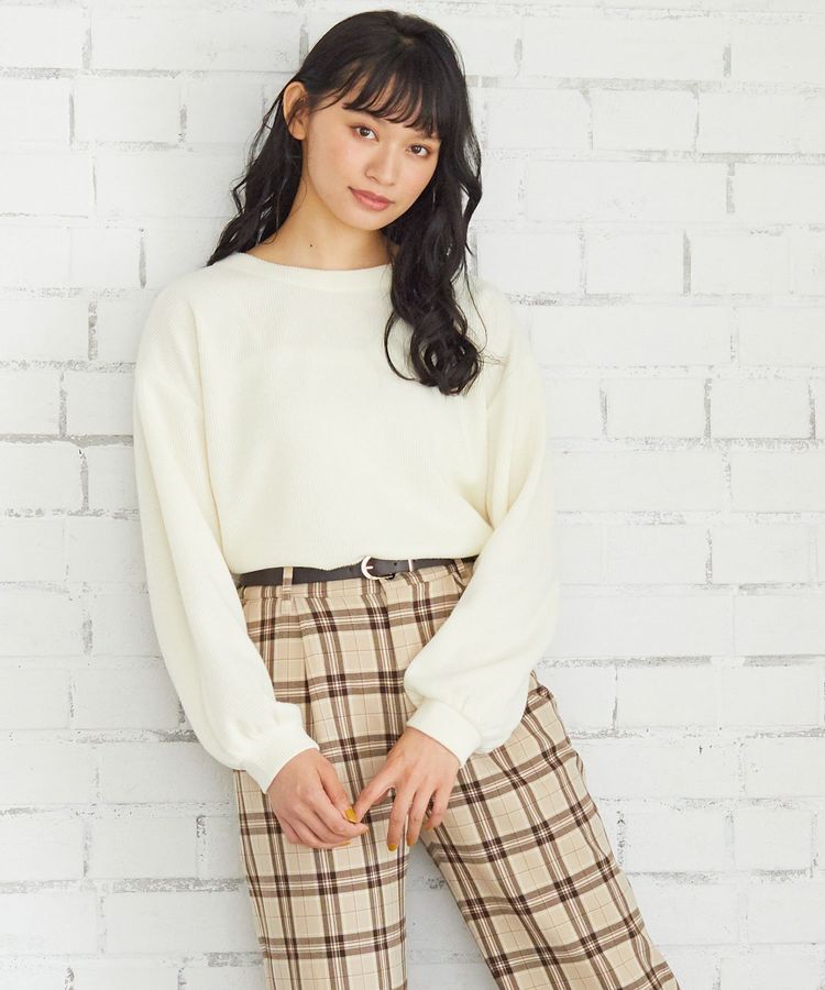 ハニーズ公式通販 後リボンプルオーバー Web限定llサイズ有 トップス Honeys Online Shop レディースファッション通販